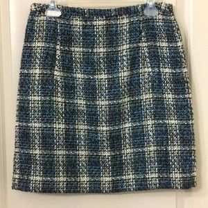 MOVING SALE! LOFT tweed skirt